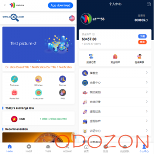 新版多语言海外投资理财系统/影视外汇虚拟币理财投资系统